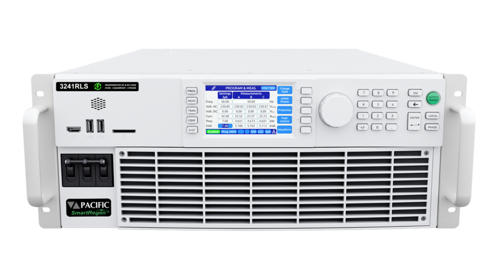 RLS Regenerative AC Load 24kVA Front top
