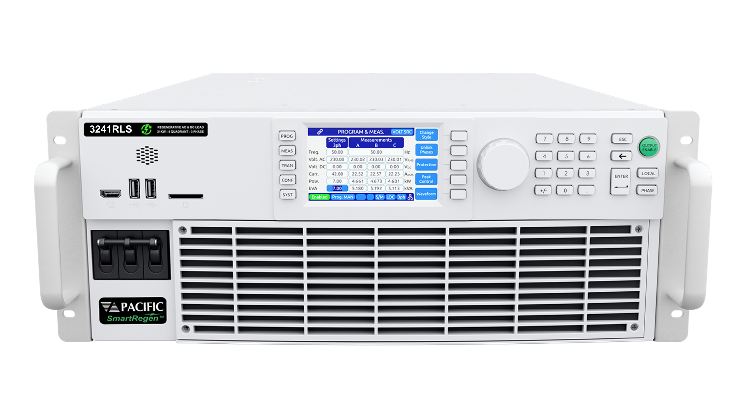 Compact Regenerative AC & DC Load, 6kVA to 1.296MVA