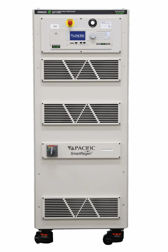 Regenerative AC Source with PHIL - AZX Series Front View