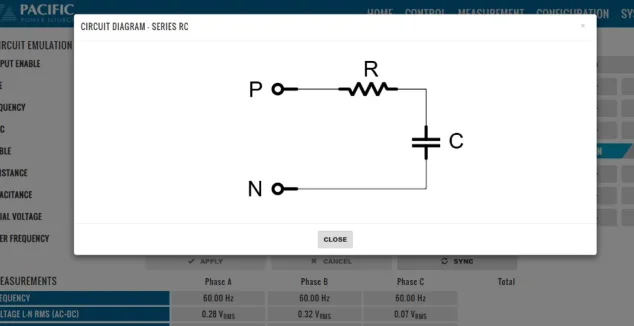 Preview Circuit Emulation Load Type Diagram